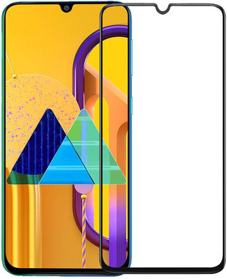 AtoZ Accessories Edge To Edge Tempered Glass for Samsung Galaxy A20S(Pack of 1)
