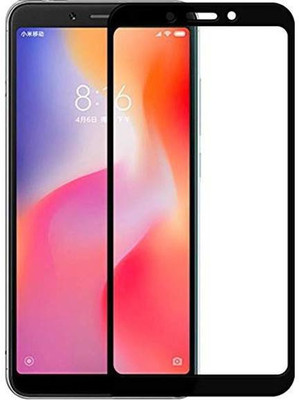 ULTRA Edge To Edge Tempered Glass for Mi Redmi 6A(Pack of 1)