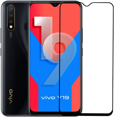 Dolphin Edge To Edge Tempered Glass for Vivo Y19(Pack of 1)