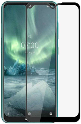 Dolphin Edge To Edge Tempered Glass for Nokia 6.2 feather touch sensitivity(Pack of 1)