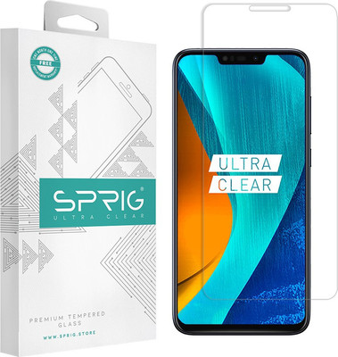 Sprig Tempered Glass Guard for Asus Zenfone Max M2, Max M2(Pack of 1)