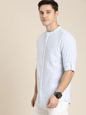 Moda Rapido Men Striped Casual Multicolor Shirt