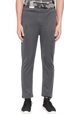 Ajile By Pantaloons Solid Men Grey Track Pants