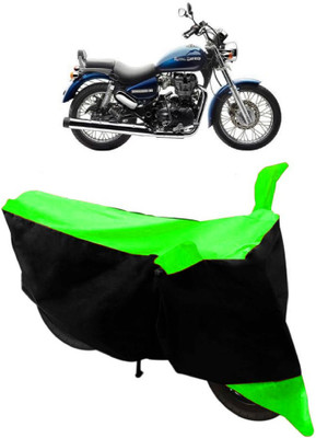 AutoKick Two Wheeler Cover for Royal Enfield(Enticer, Green)