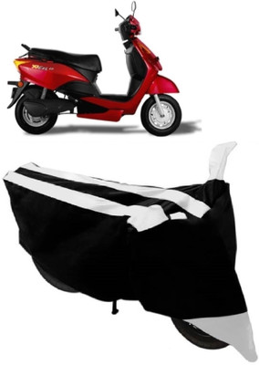 Elegance Two Wheeler Cover for Electric Cruz(Yo EXL, White)