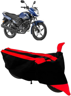 AutoKick Two Wheeler Cover for Yamaha(Saluto, Red)