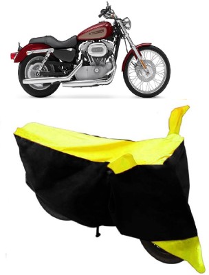 AutoRock Two Wheeler Cover for Harley Davidson(XL 883, Yellow)