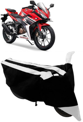 AutoRock Two Wheeler Cover for Honda(CBR 150R, White)