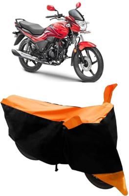 Yuneik Two Wheeler Cover for Hero(Passion Xpro, Orange)
