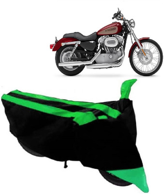 AutoRock Two Wheeler Cover for Harley Davidson(XL 883, Green)