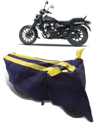 THE REAL ARV Waterproof Two Wheeler Cover for Bajaj(Avenger 150 Street, Yellow)