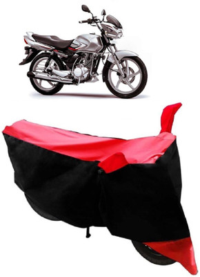 Yuneik Two Wheeler Cover for Suzuki(Zeus, Red)