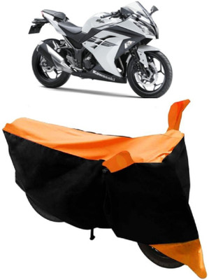 Elegance Two Wheeler Cover for Kawasaki(Ninja 300, Orange)