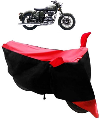 AutoRock Two Wheeler Cover for Royal Enfield(Beat, Red)