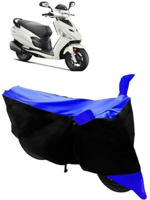AutoKick Two Wheeler Cover for Hero(Moto Corp Duet, Blue)