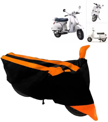 AutoRock Two Wheeler Cover for LML(Star Euro, Orange)