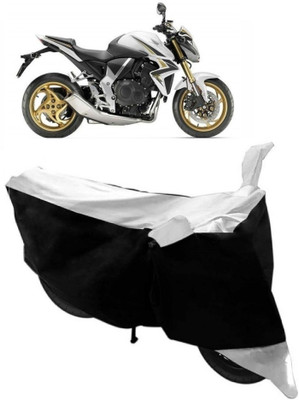 AutoKick Two Wheeler Cover for Honda(CB 1000R, White)