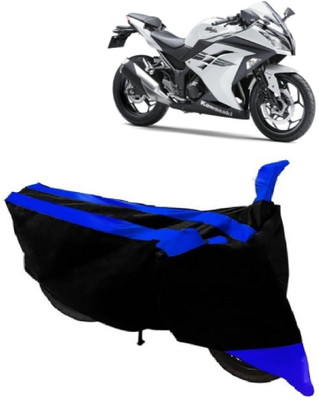 Elegance Two Wheeler Cover for Kawasaki(Ninja 300, Blue)