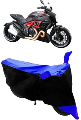 THE REAL ARV Waterproof Two Wheeler Cover for Ducati(Diavel, Blue)
