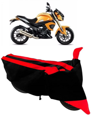 THE REAL ARV Waterproof Two Wheeler Cover for Mahindra(Mojo, Red)