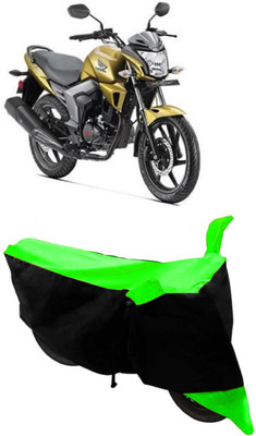 SUNONA Waterproof Two Wheeler Cover for Honda(CB Trigger, Green)