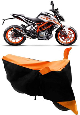 APNEK Two Wheeler Cover for KTM(Duke 390, Orange)