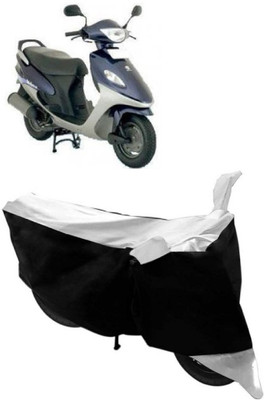 THE REAL ARV Waterproof Two Wheeler Cover for Bajaj(Fusion, White)