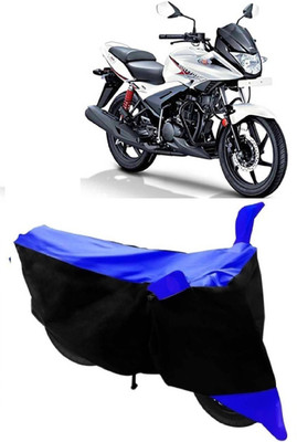 AutoRash Waterproof Two Wheeler Cover for Hero(Ignitor, Blue)