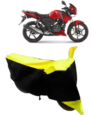 AutoRock Two Wheeler Cover for TVS(Apache RTR 160, Yellow)