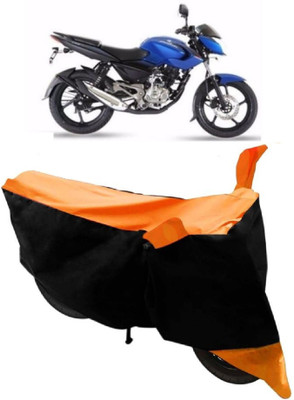 Elegance Two Wheeler Cover for Bajaj(Pulsar, Orange)