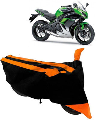Elegance Two Wheeler Cover for Kawasaki(Z250, Orange)
