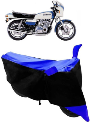 AutoRock Two Wheeler Cover for Suzuki(GS, Blue)