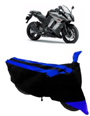 APNEK Waterproof Two Wheeler Cover for Kawasaki(Ninja 1000, Blue, Black)