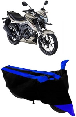 AutoKick Two Wheeler Cover for Suzuki(Bandit, Blue)