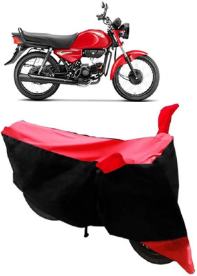 APNEK Two Wheeler Cover for Hero(CD deluxe, Red)