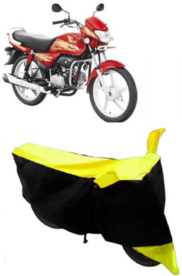 AutoKick Two Wheeler Cover for Hero(HF Deluxe, Yellow)