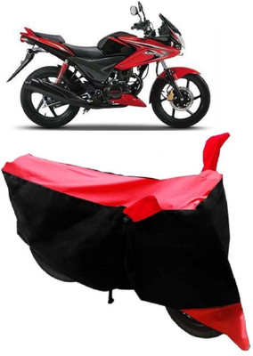 Yuneik Two Wheeler Cover for Honda(CBF Stunner, Red)