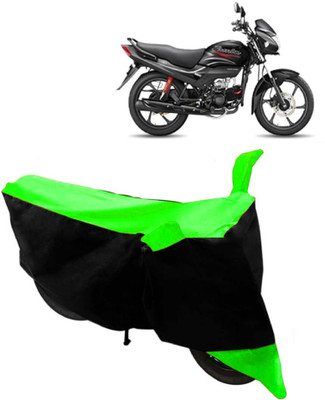 AutoKick Two Wheeler Cover for Hero(Passion Pro, Green)