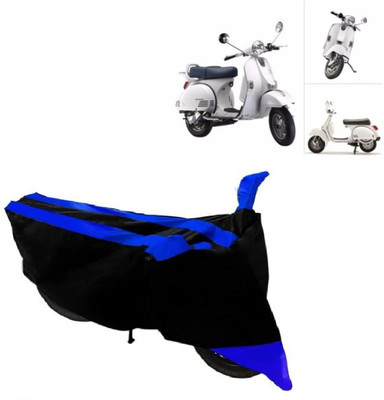 AutoKick Two Wheeler Cover for LML(Star Euro, Blue)