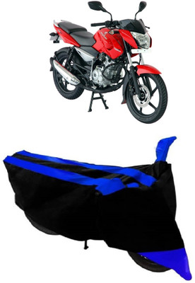 AutoRock Two Wheeler Cover for Bajaj(Pulsar 150 DTS-i, Blue)