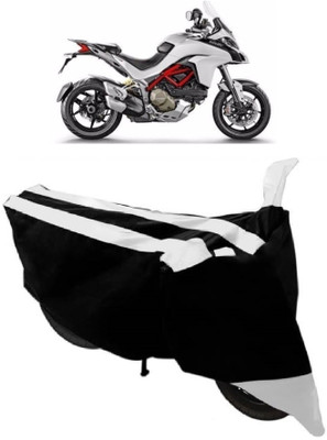 AutoRock Two Wheeler Cover for Ducati(Multistrada, White)