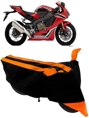 AutoRock Two Wheeler Cover for Honda(CBR 1000RR, Orange)