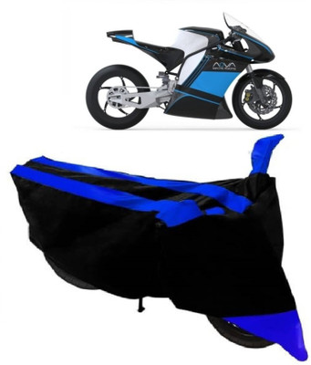 APNEK Two Wheeler Cover for Kinetic(Nova, Blue)