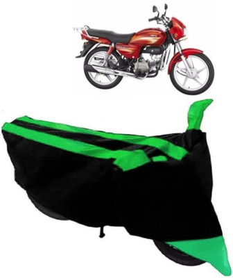 AutoKick Two Wheeler Cover for Hero(Splendor, Green)