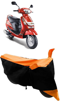 AutoKick Two Wheeler Cover for Mahindra(Duro, Orange)