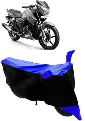 AutoKick Two Wheeler Cover for TVS(Apache RTR 180, Blue)