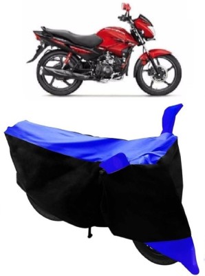 APNEK Two Wheeler Cover for Hero(Glamour FI, Blue)