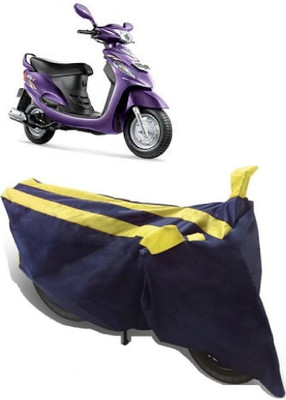 AutoKick Two Wheeler Cover for Mahindra(Rodeo, Yellow)