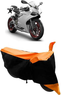 Elegance Two Wheeler Cover for Ducati(899 Panigale, Orange)