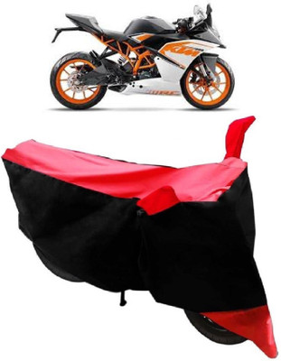 AutoRock Two Wheeler Cover for KTM(RC 200, Red)